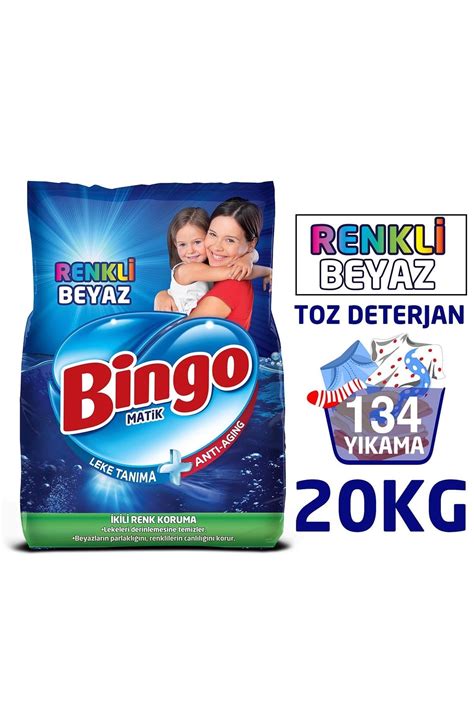Bingo çamaşır deterjanı 10 kg